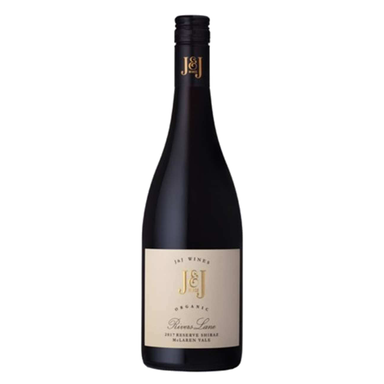 J and J Wines Rivers Lane Reserve Organic Shiraz 2022 (6 Bottles) McLaren Vale, SA
