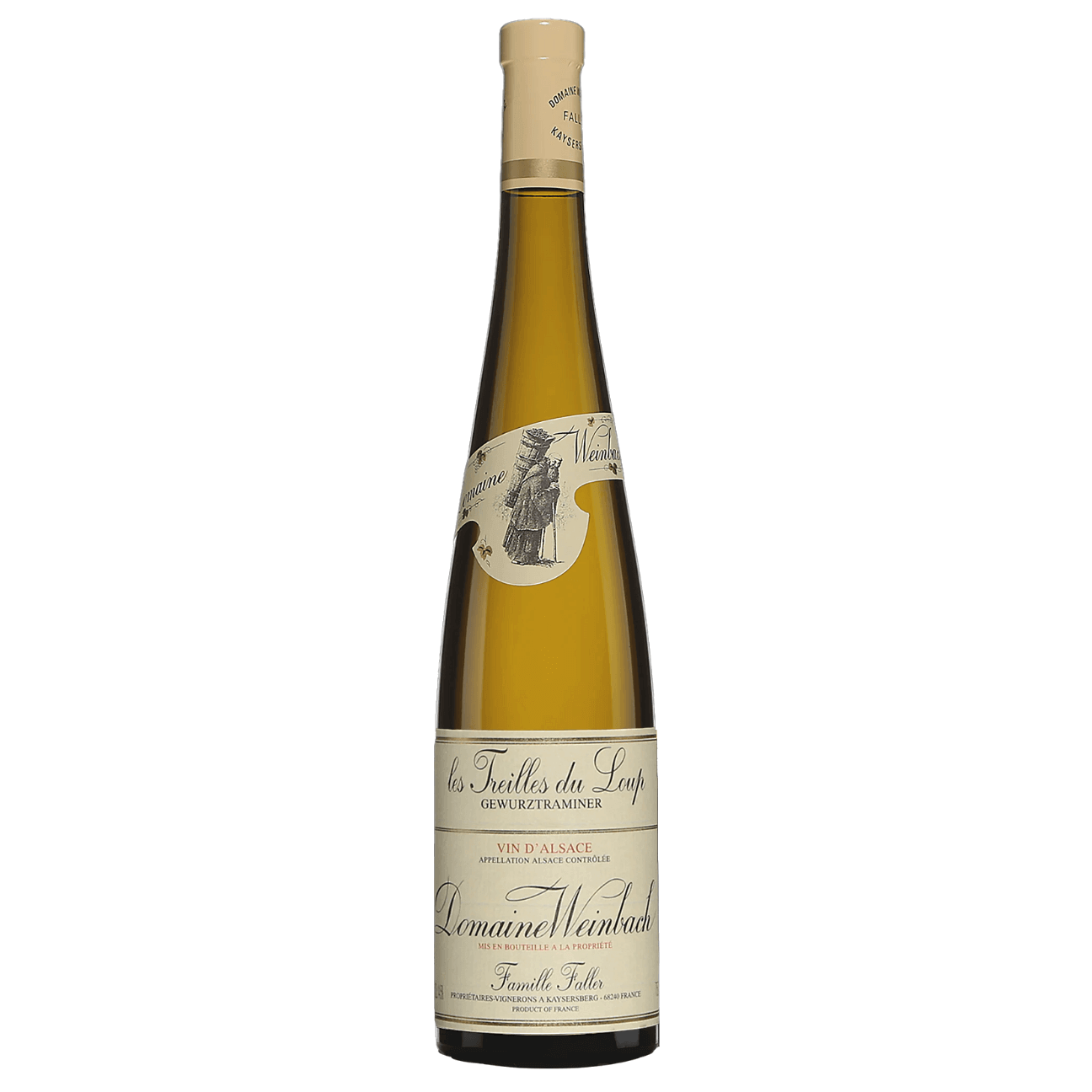 Weinbach Alsace Les Treilles du Loup Gewürztraminer 2023 (6 Bottles) Alsace, France