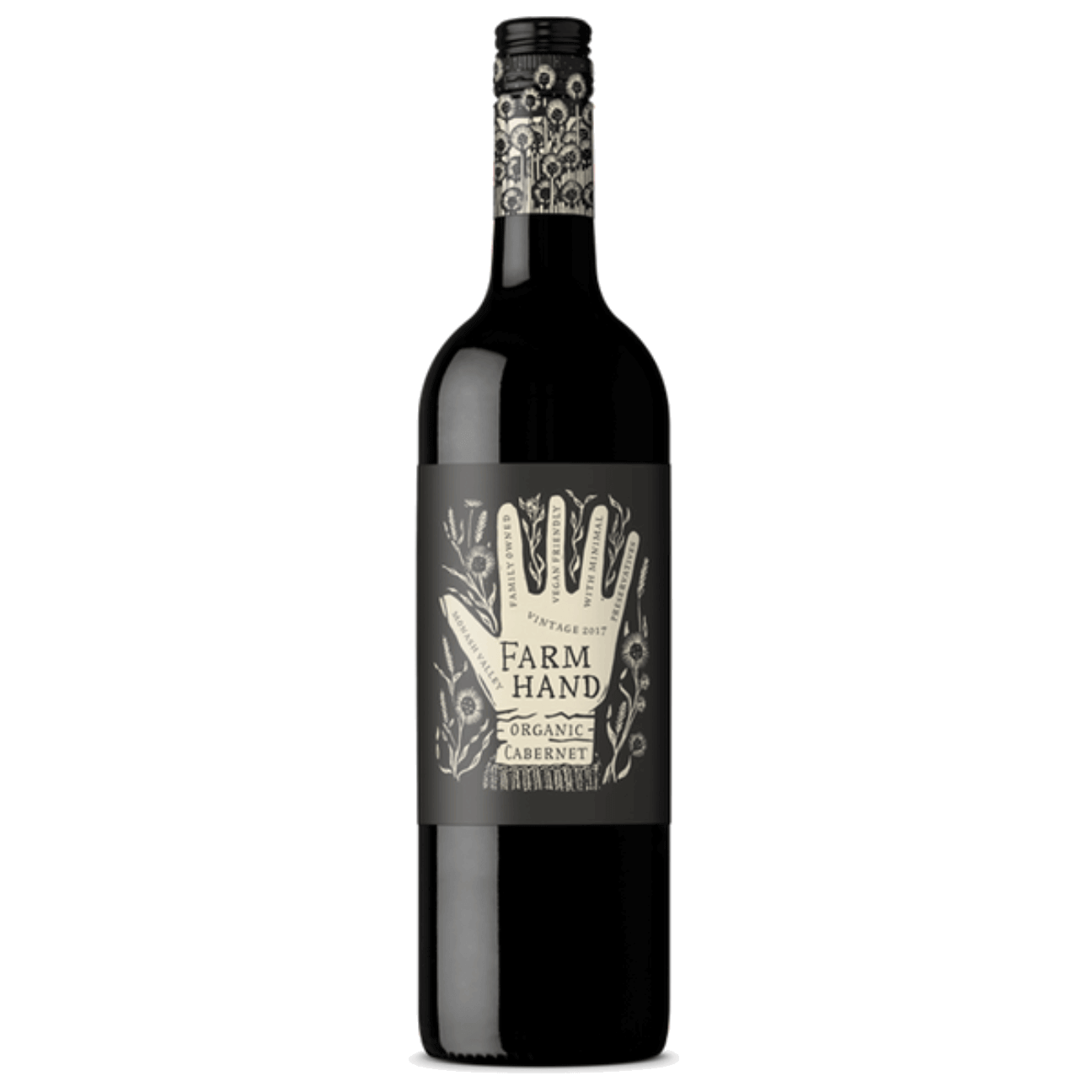 Farm Hand Cabernet Sauvignon Organic 2022 (12 Bottles) Monash Valley, SA