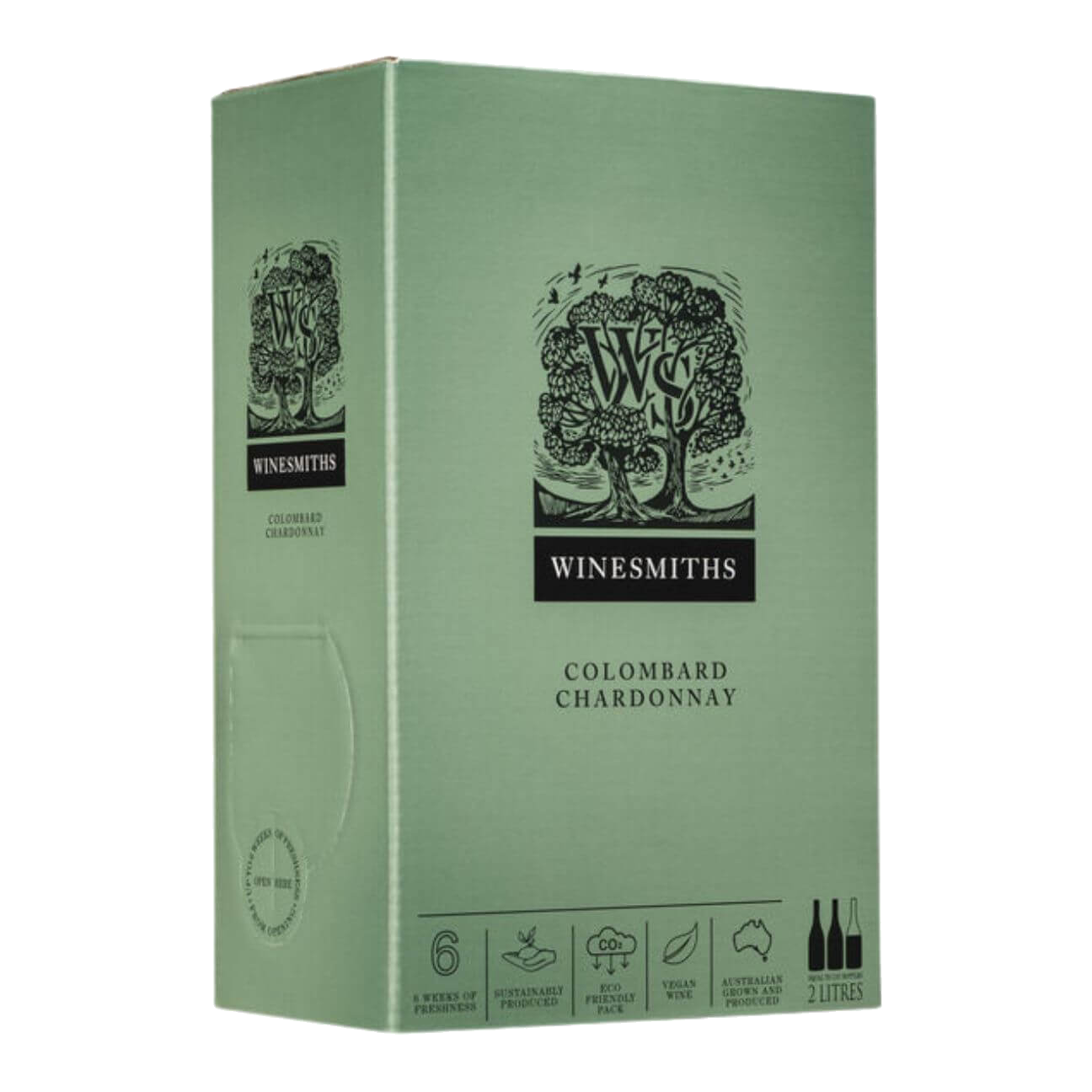 Winesmiths Colombard Chardonnay 2L (6 Pack) South Australia
