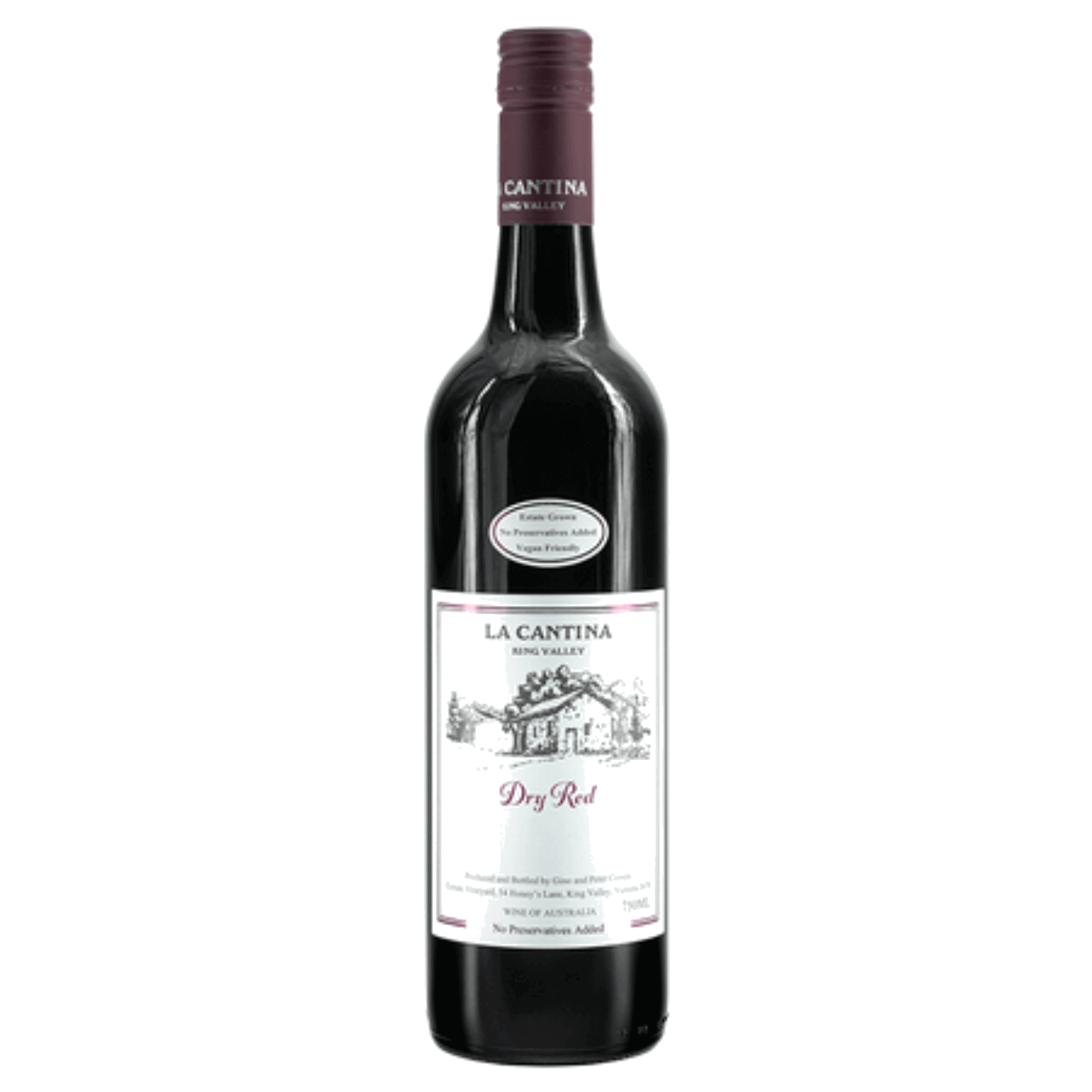 La Cantina Dry Red (12 Bottles) King Valley