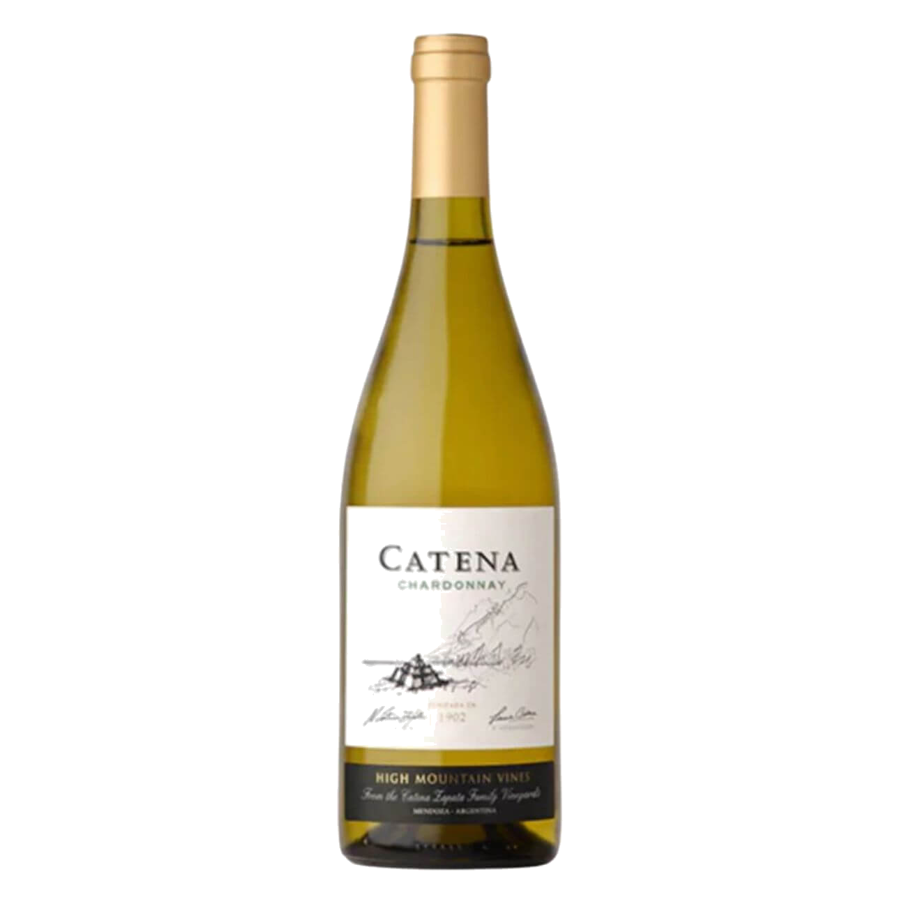 Bodega Catena Zapata High Mountain Vines Chardonnay 2024 (12 Bottles) Mendoza, Argentina