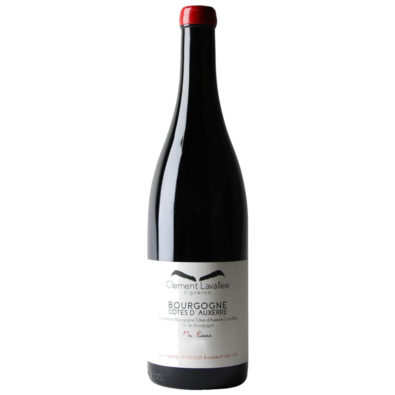 Clément Lavallée Bourgogne Côtes d’Auxerre Rouge Ma Pierre 2021 (6 Bottles) Burgundy, France