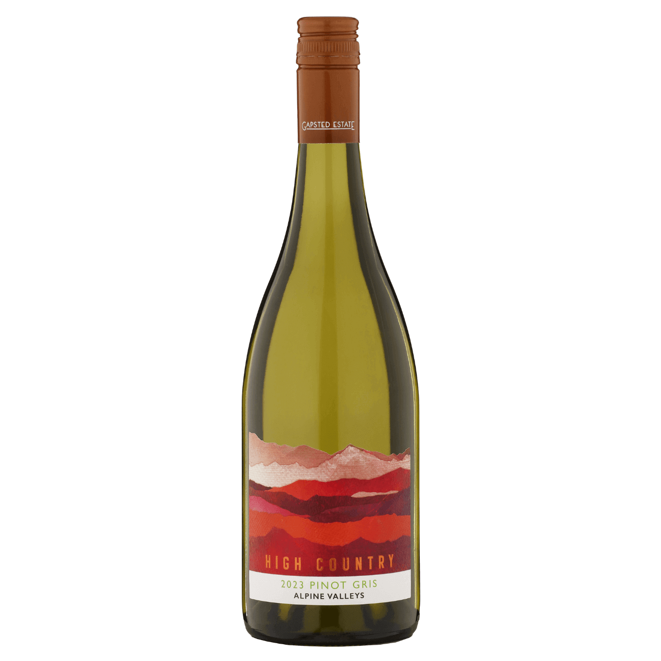 Gapsted High Country Pinot Gris 2024 (6 Bottles) Alpine Valley, VIC