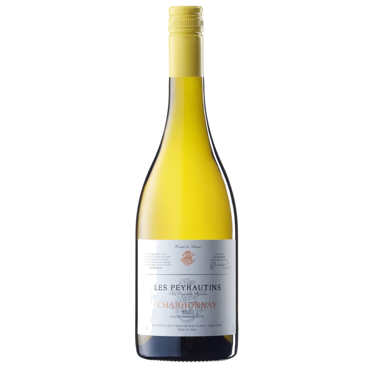 Les Peyrautins Chardonnay 2021 (12 Bottles) Languedoc-Roussillon, France