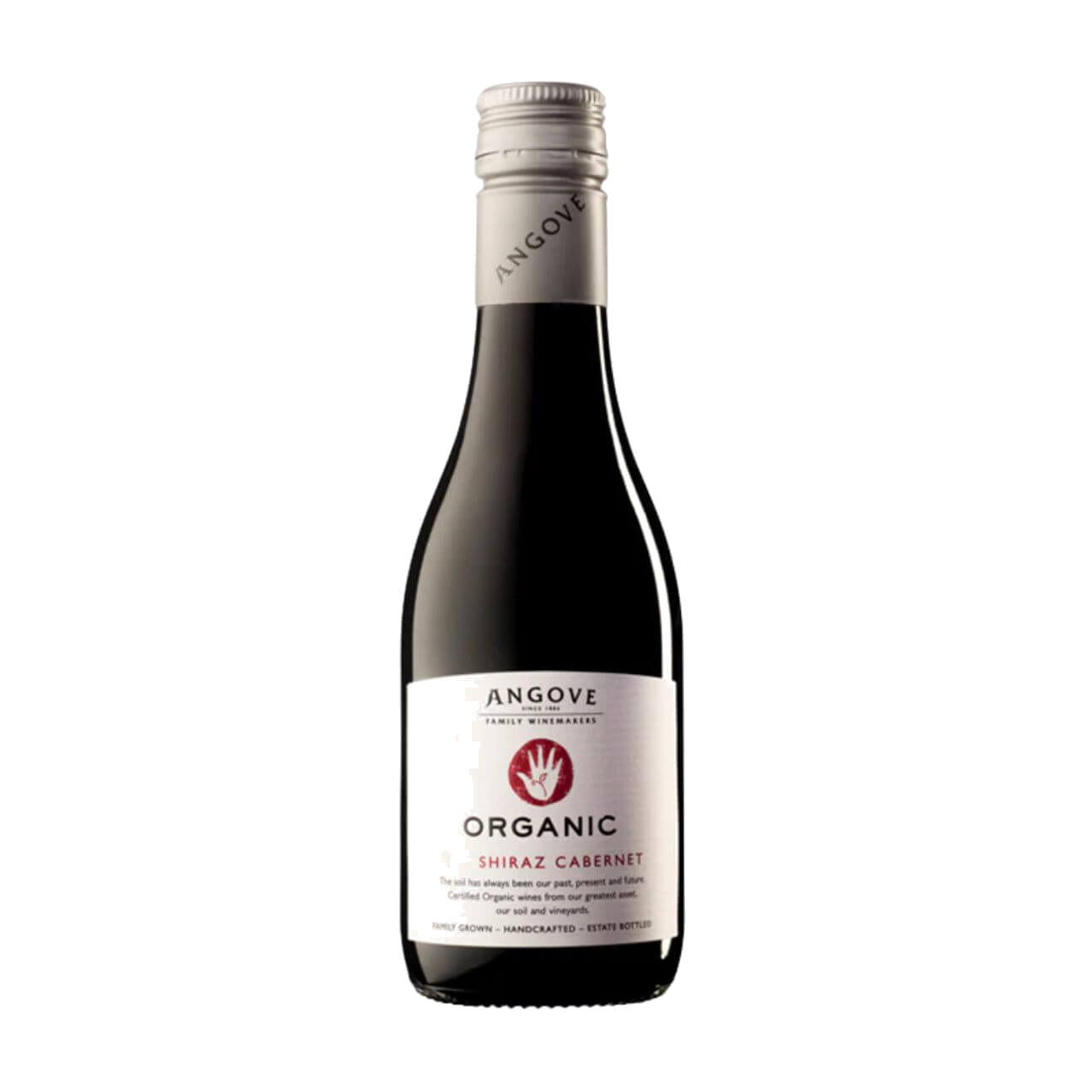Angove Organic Shiraz Cabernet 187ml NV (24 Bottles) McLaren Vale, SA