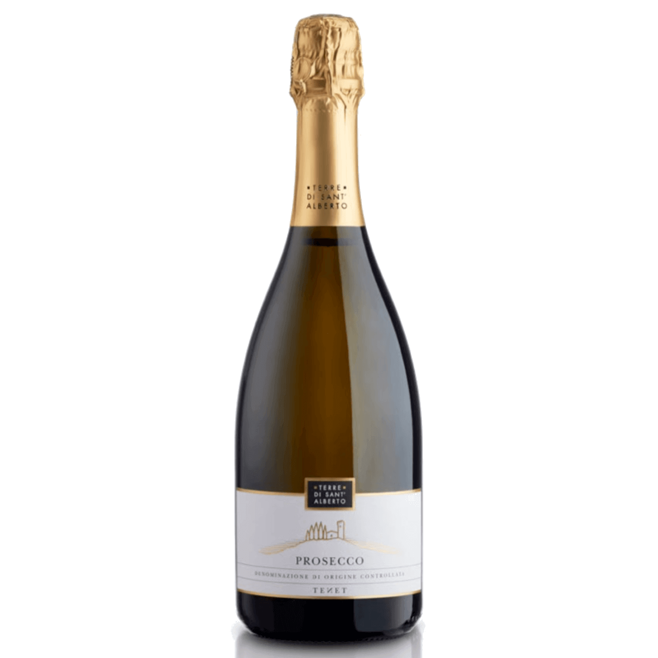 Terre Di Sant'Alberto Tenet Prosecco Brut D.O.C. (12 Bottles) Valdobbiadene, Italy