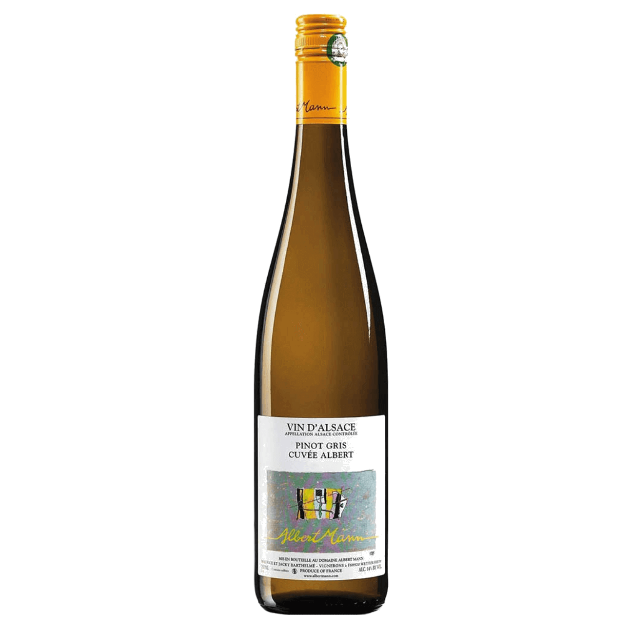 Domaine Albert Mann 'Cuvee Albert' Pinot Gris 2022 (12 Bottles) Alsace, France
