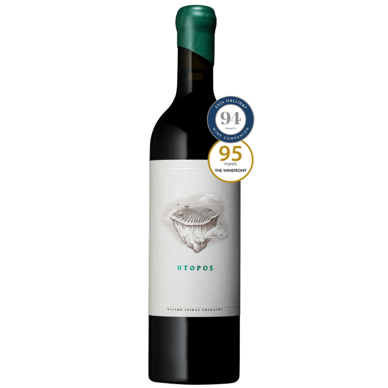 Utopos Grenache Shiraz Mataro 2022 (6 Bottles) Barossa Valley, SA