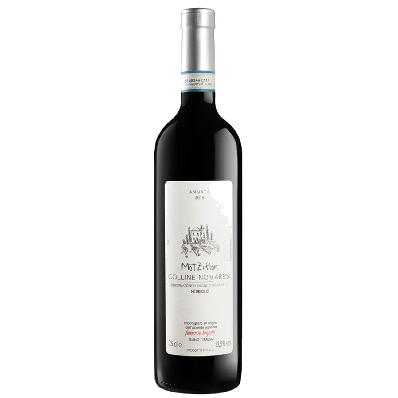 Francesco Brigatti Motziflon Colline Novaresi Nebbiolo DOC 2021 (12 Bottles) Alto-Piedmont, Italy
