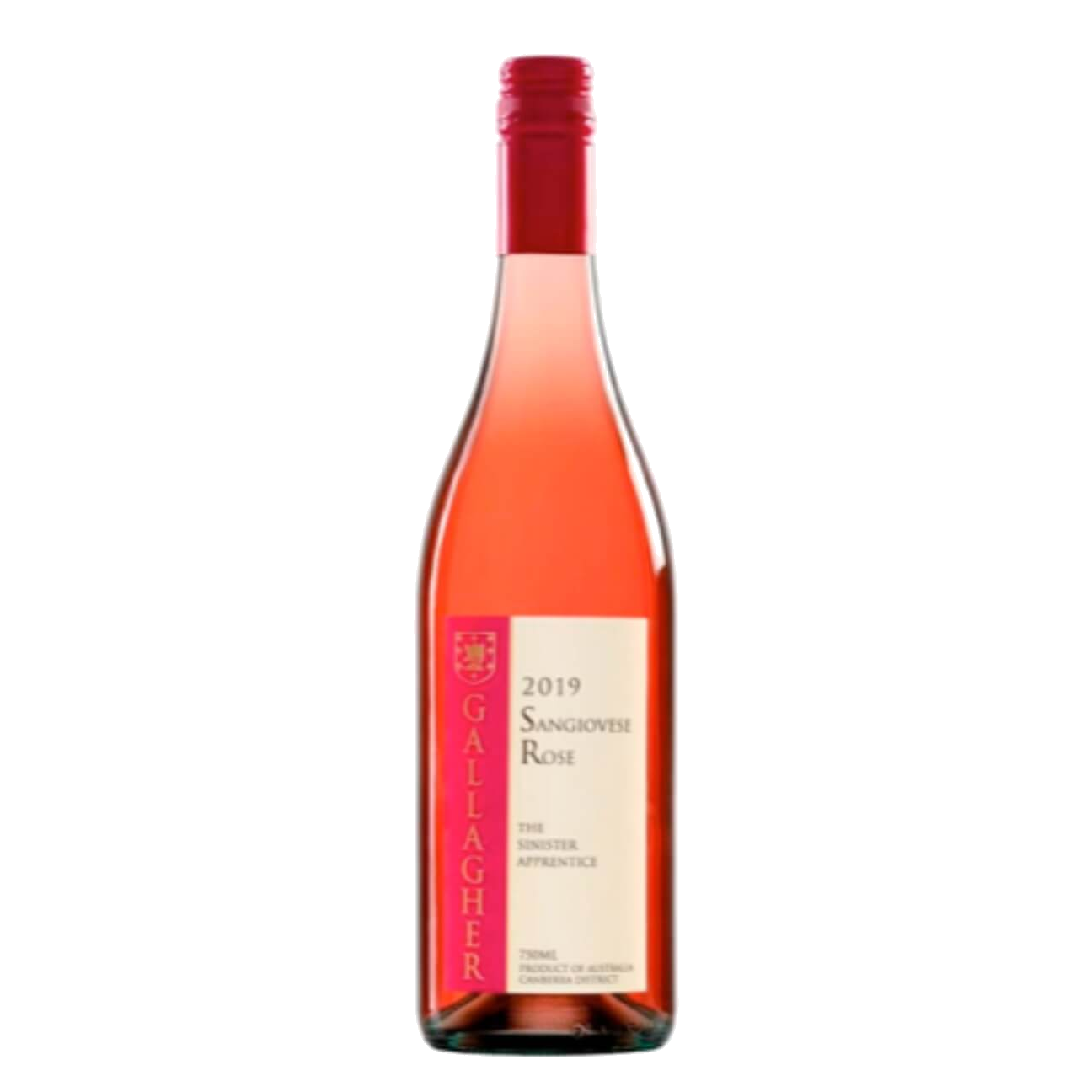 Gallagher Wines Rose The Sinister Apprentice Sangiovese 2022 (6 Bottles) Canberra