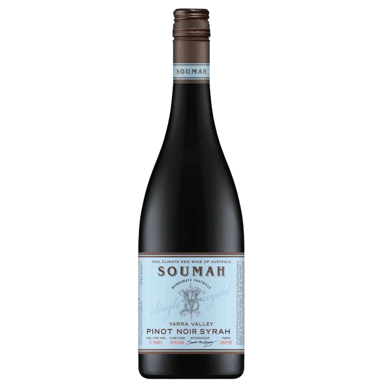 Soumah Single Vineyard Pinot Noir Syrah 2021 (12 Bottles) Yarra Valley, VIC