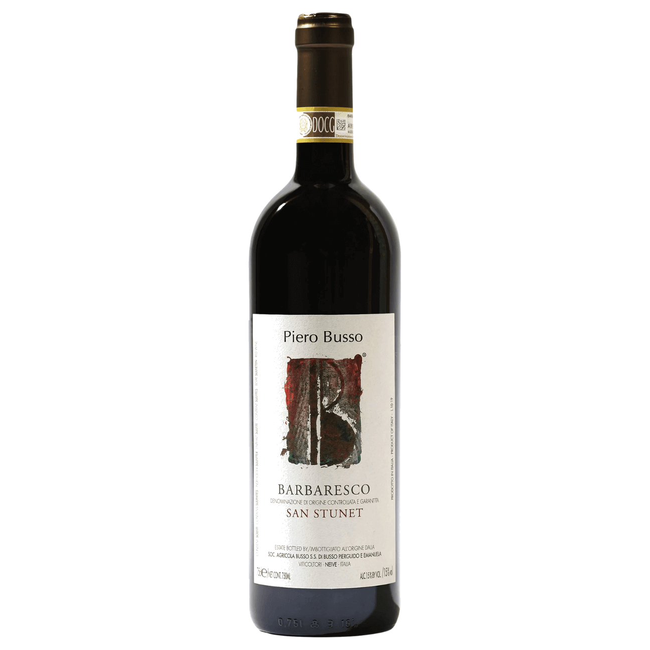 Piero Busso Barbaresco San Stunet 2019 (6 Bottles) Italy