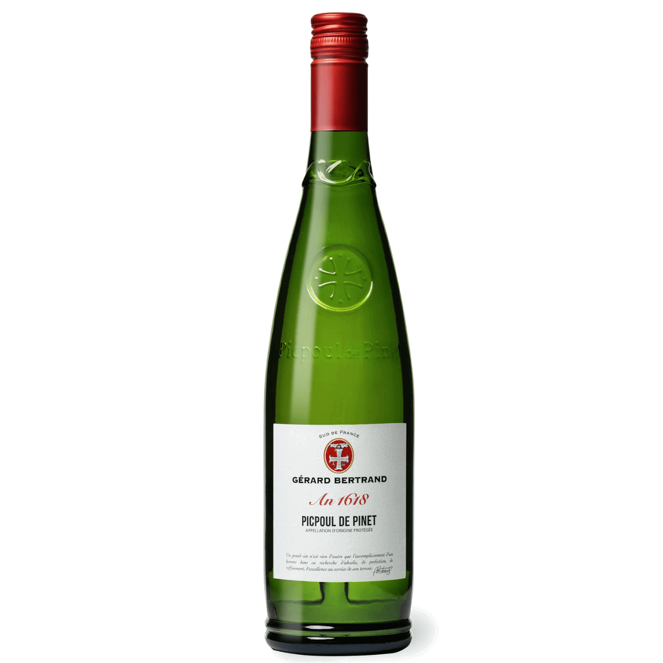 Gérard Bertrand ‘Heritage Picpoul’ Piquepoul Blanc 2023 (6 Bottles) Languedoc, France