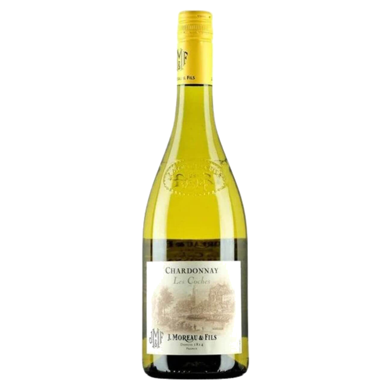 J. Moreau & Fils Les Coches Chardonnay 2024 (12 Bottles) Chablis, France