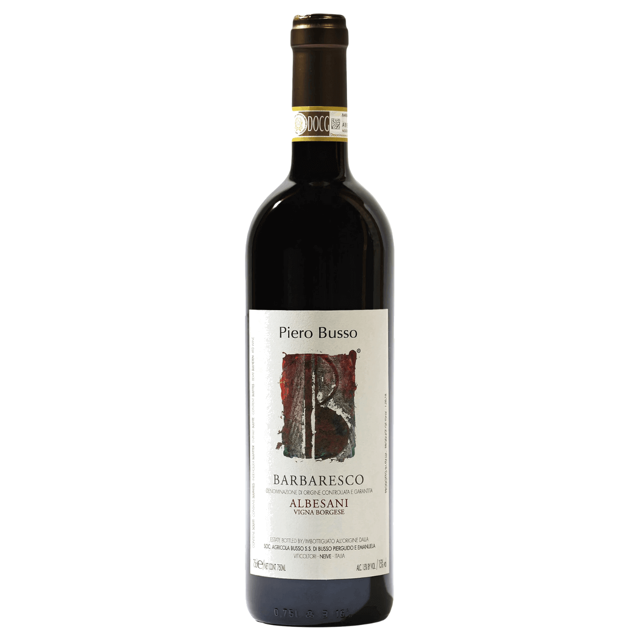 Piero Busso Barbaresco Albesani Vigna Borgese 2019 (6 Bottles) Italy