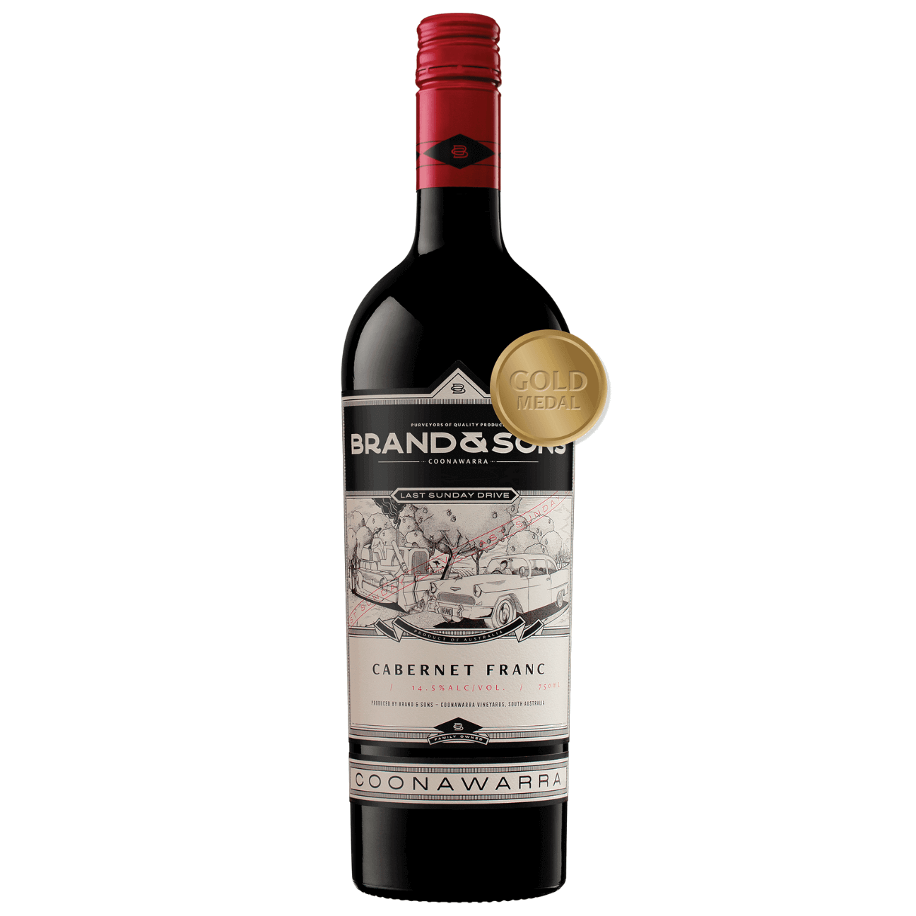Brand & Sons Last Sunday Drive Cabernet Franc 2021 (6 Bottles) Coonawarra, SA