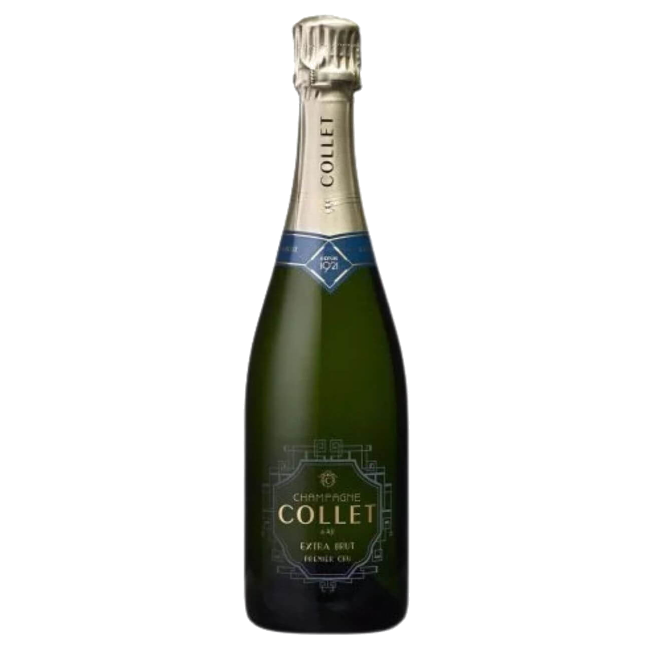 Champagne Collet Art Deco Extra Brut 1er Cru NV (6 Bottles) Aÿ-Champagne, France