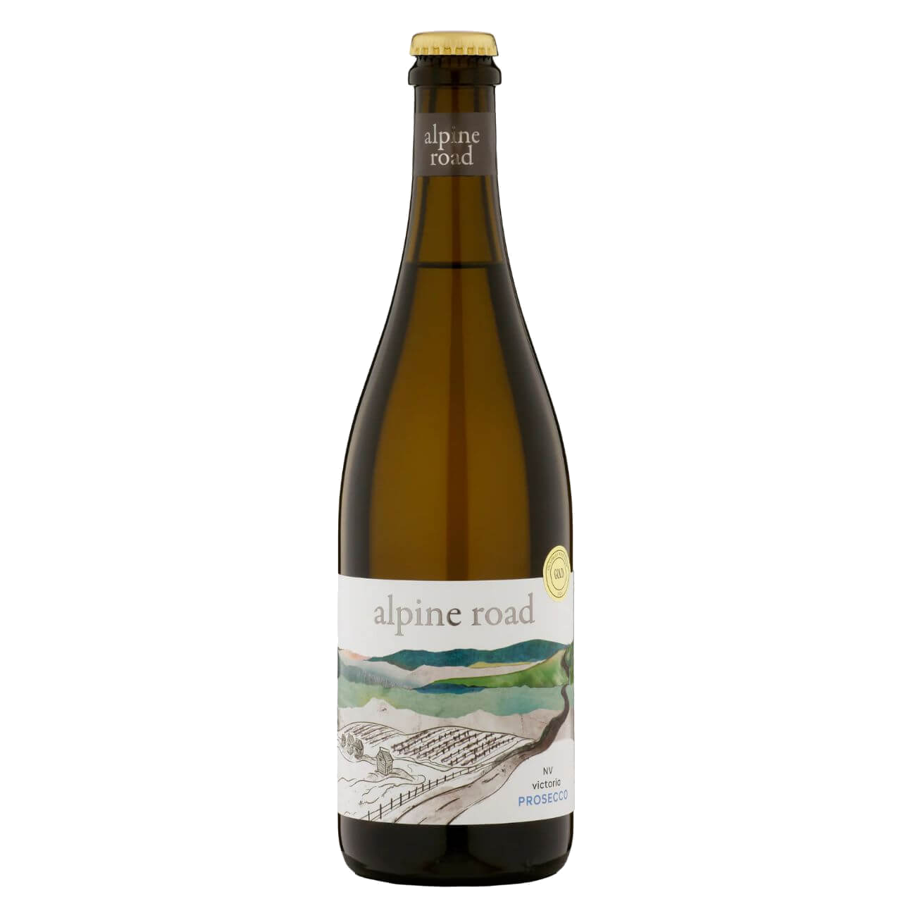 Gapsted Alpine Road Prosecco NV (12 Bottles) King Valley, VIC
