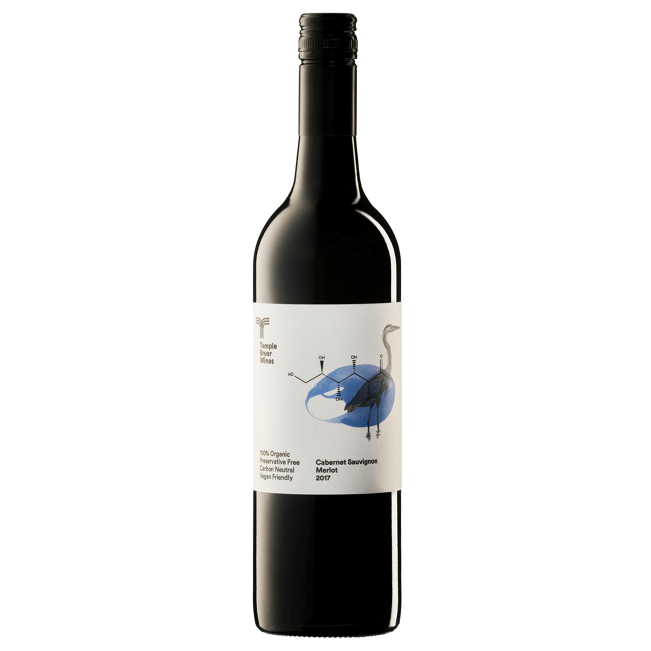 Temple Bruer Organic Cabernet Merlot Preservative Free 2023 (12 Bottles) Riverland, SA