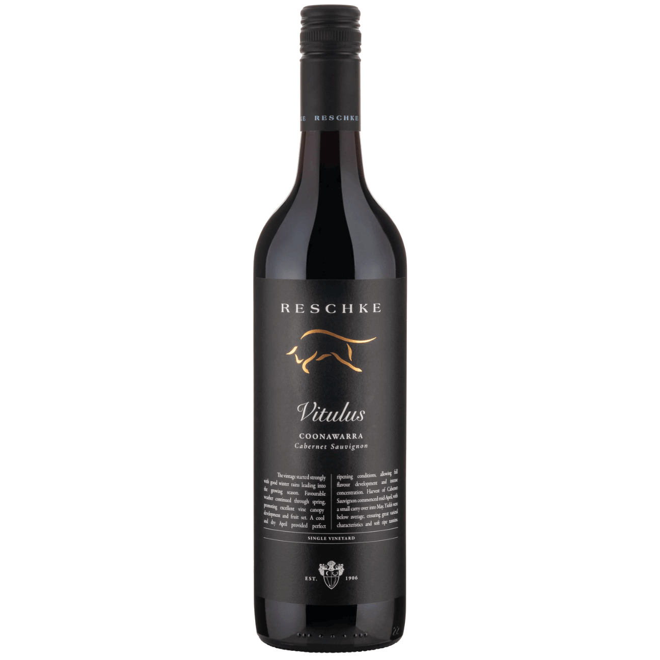 Reschke Vitulus Cabernet Sauvignon 2020 (6 Bottles) Coonawarra, SA