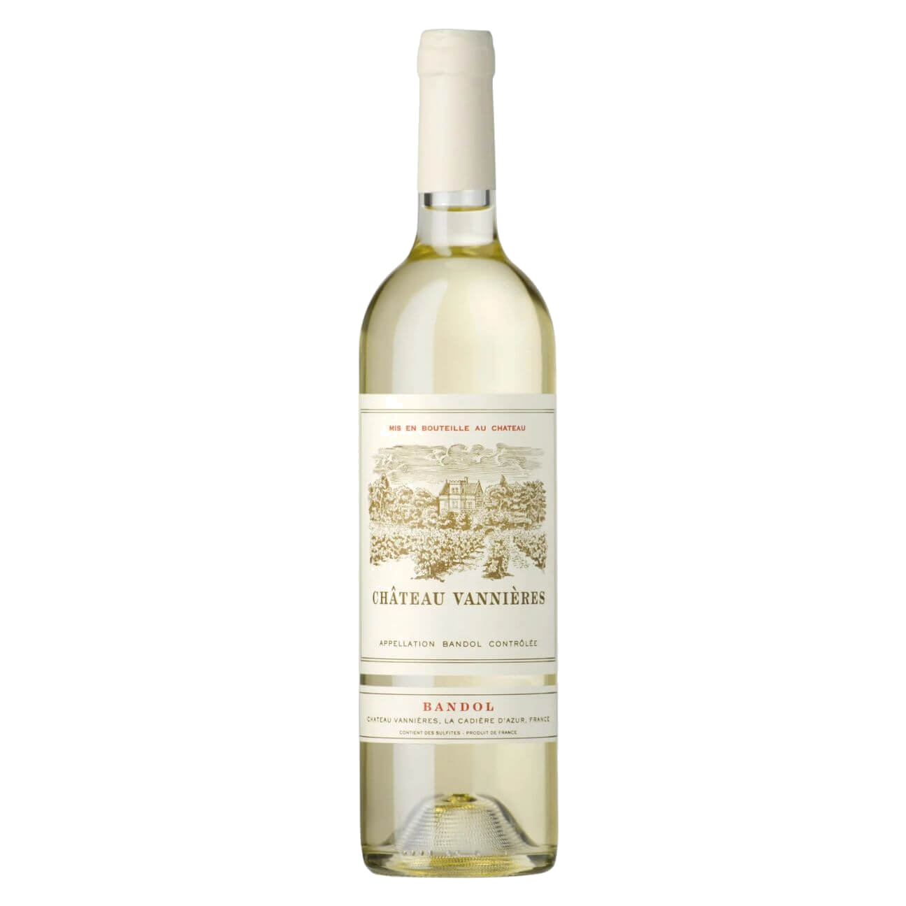Château Vannières Bandol Blanc 2021 (12 Bottles) Provence, France