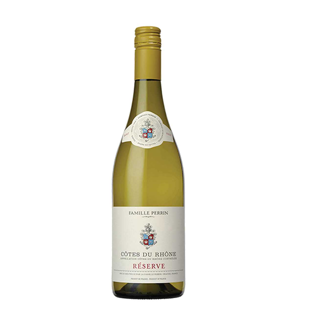Famille Perrin Reserve Cotes du Rhone Blanc 2024 (12 Bottles) Rhone Valley, France