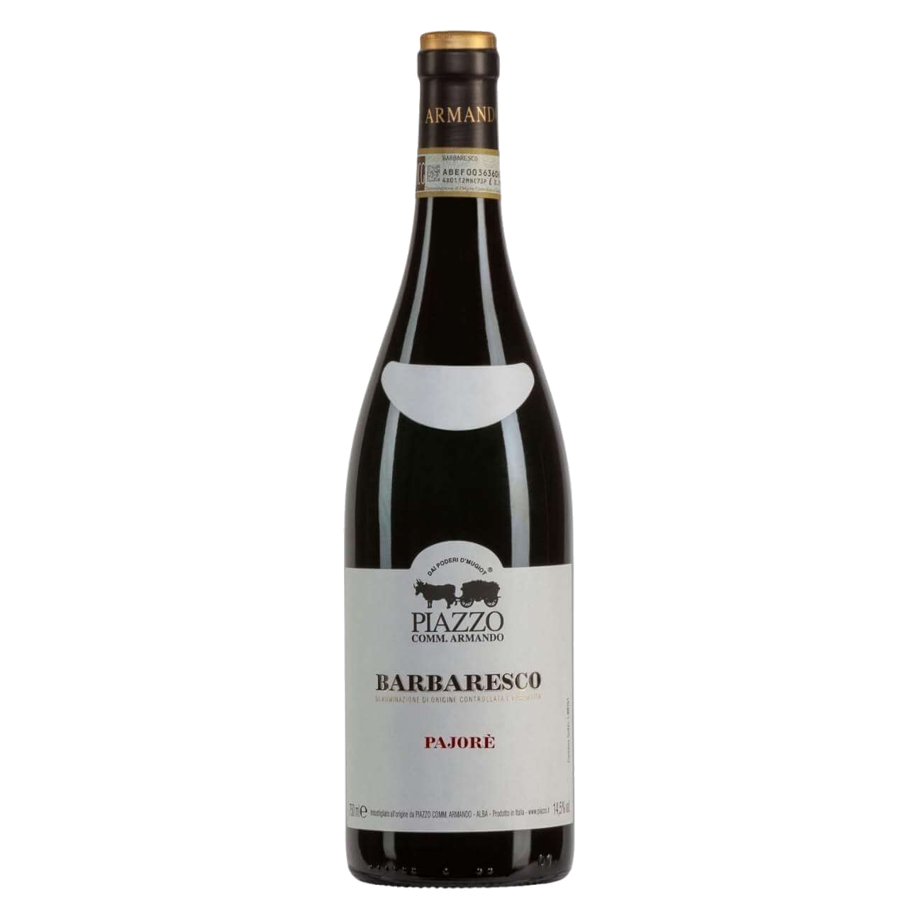 Piazzo Armando Barbaresco “Pajore” DOCG 2021 (6 Bottles) Piedmont, Italy