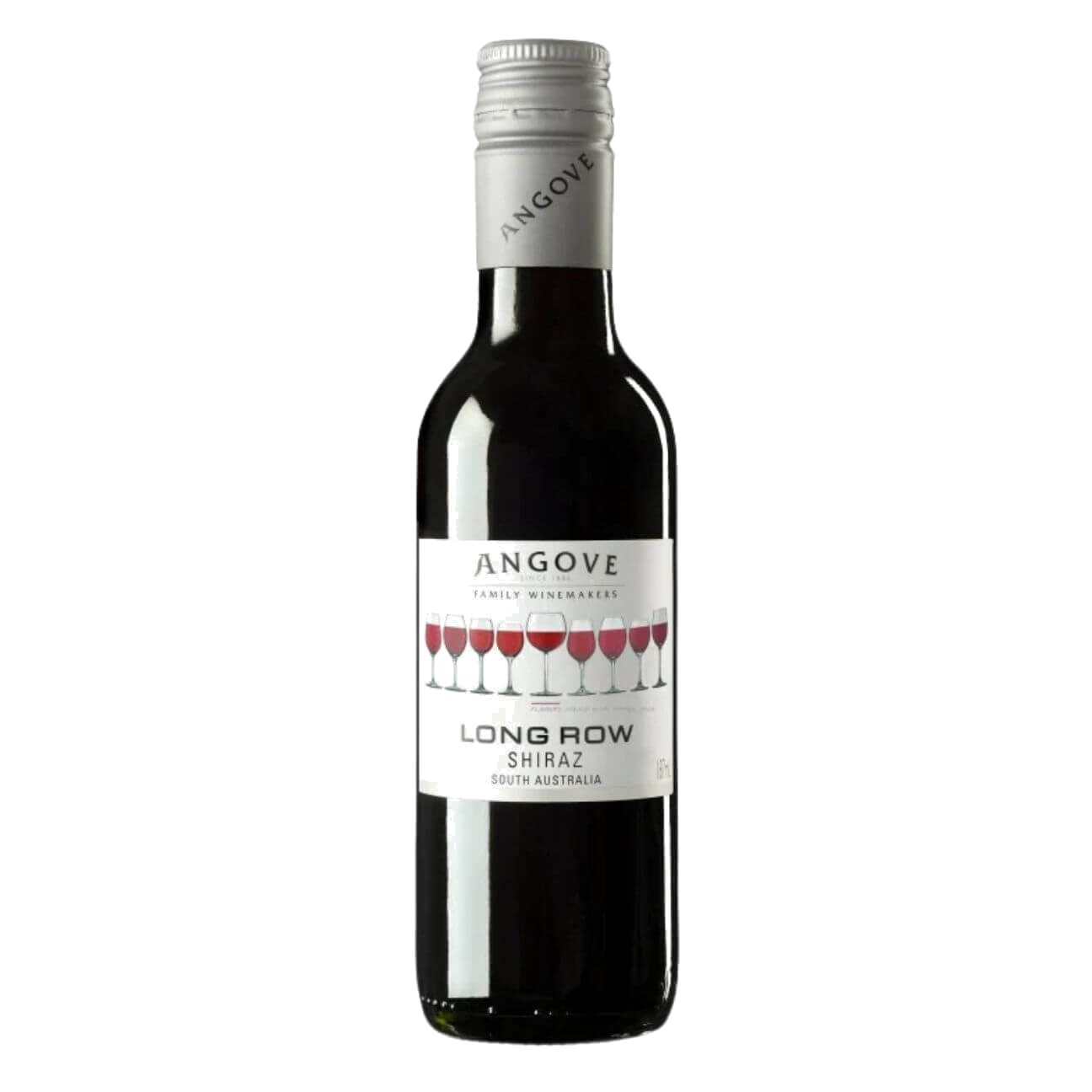 Angove Long Row Shiraz 187ml 2023 (24 Bottles) Riverland, SA