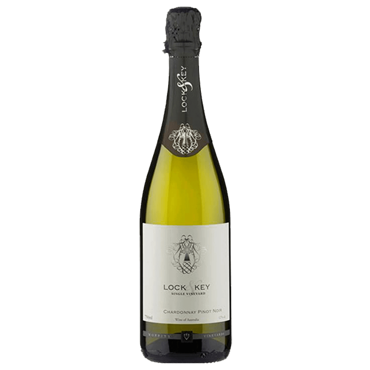 Moppity Lock & Key Sparkling Chardonnay Pinot Noir 2022 (12 Bottles) Hilltops, NSW