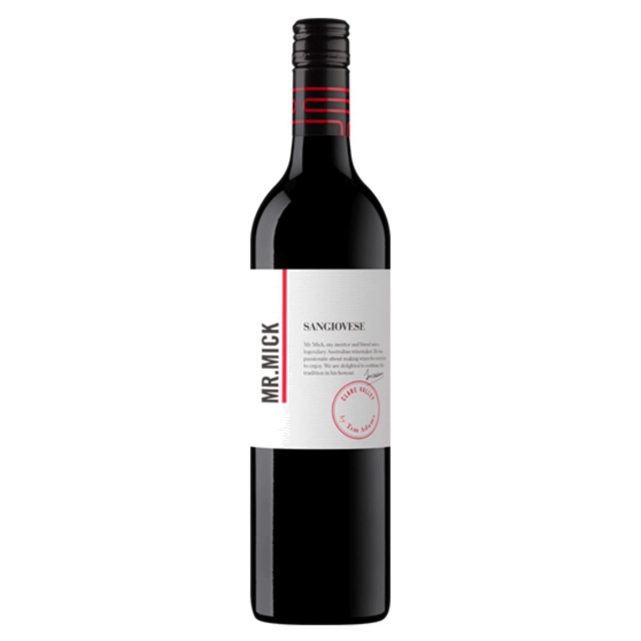 Mr Mick Sangiovese 2024 (6 Bottles) Clare Valley, SA