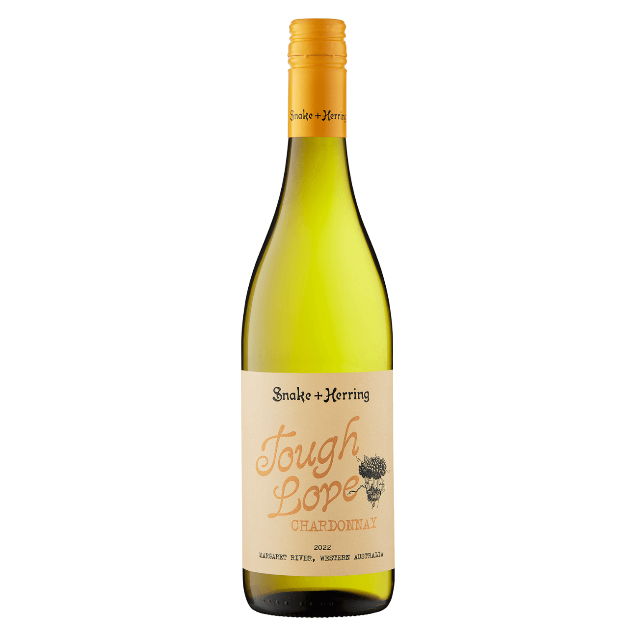 Snake and Herring ‘Tough Love’ Chardonnay 2024 (12 Bottles) Margaret River, WA