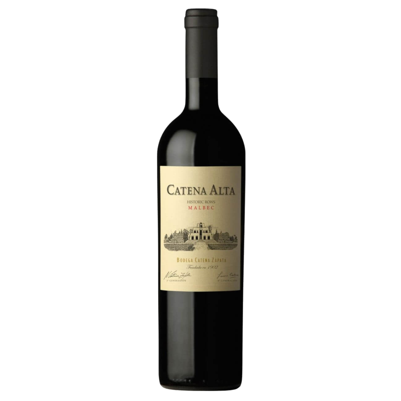 Bodega Catena Zapata Catena Alta Historic Rows Malbec 2022 (6 Bottles) Mendoza, Argentina