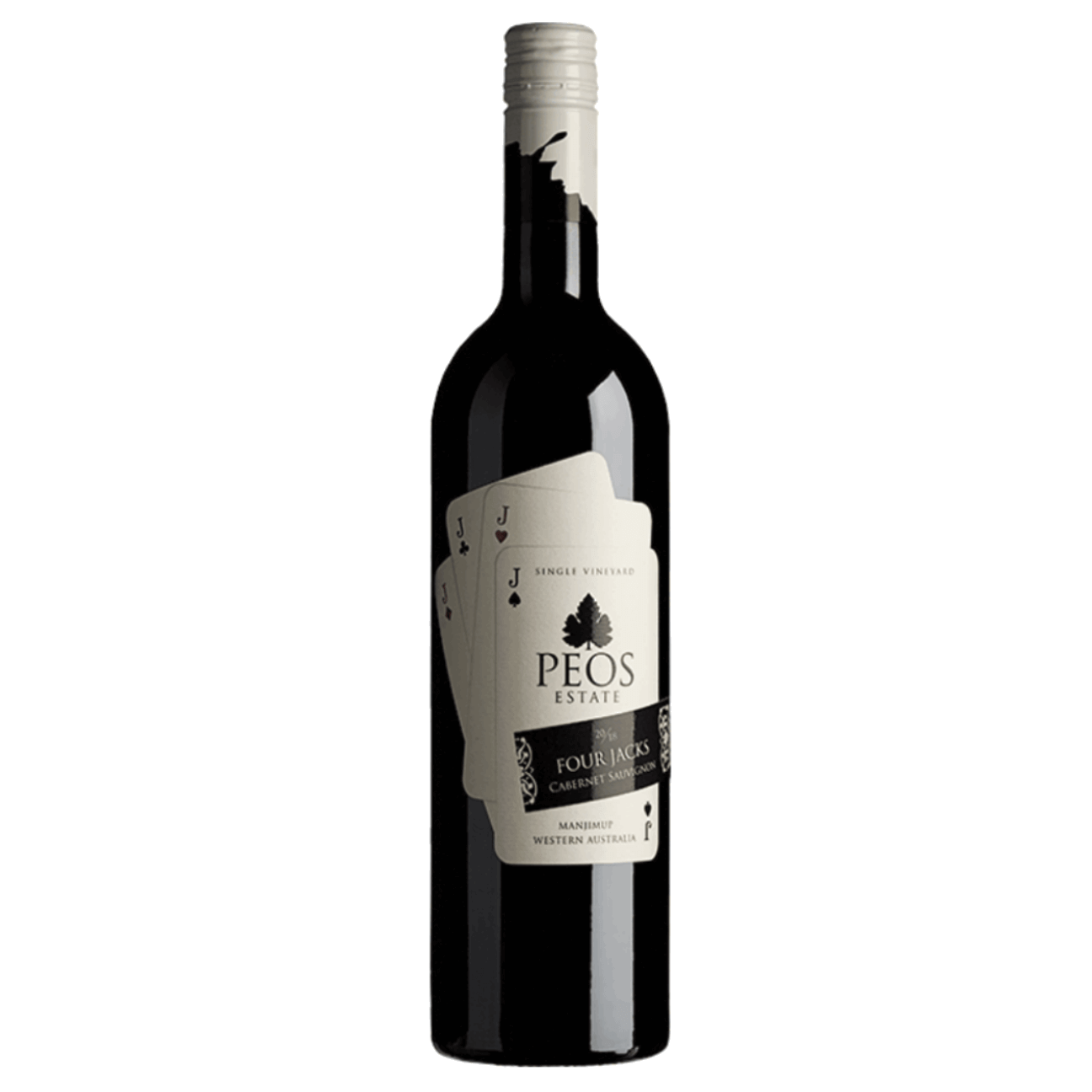 Peos Estate Four Jacks Cabernet Sauvignon (6 Bottles) Manjimup, Western Australia