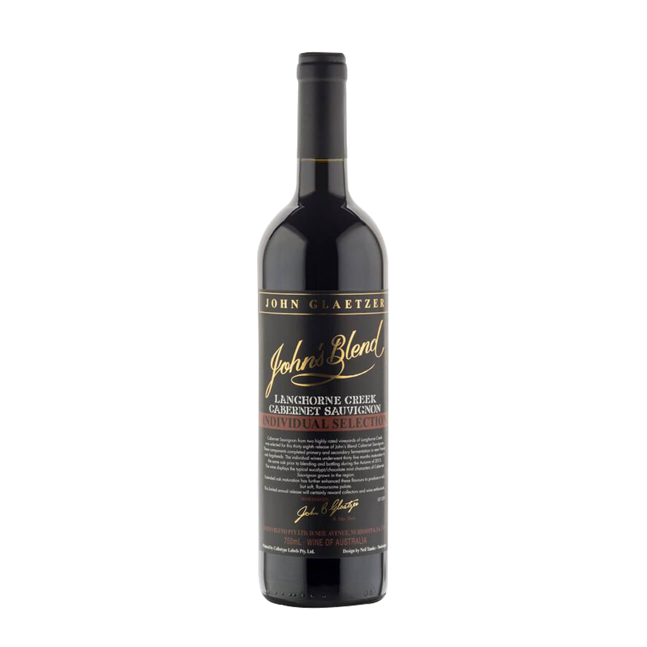 Johns Blend Cabernet Sauvignon 2020 (6 Bottles) Langhorne Creek, SA
