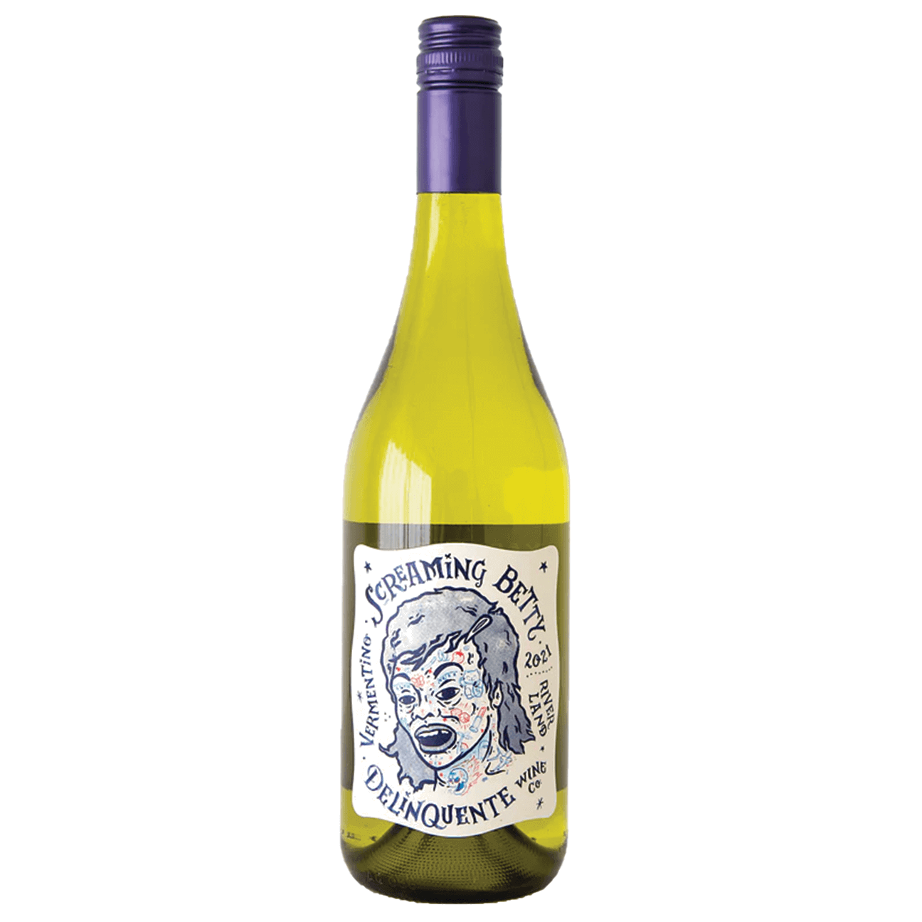 Delinquente Wine Co 'Screaming Betty' Vermentino 2025 (6 Bottles) Riverland