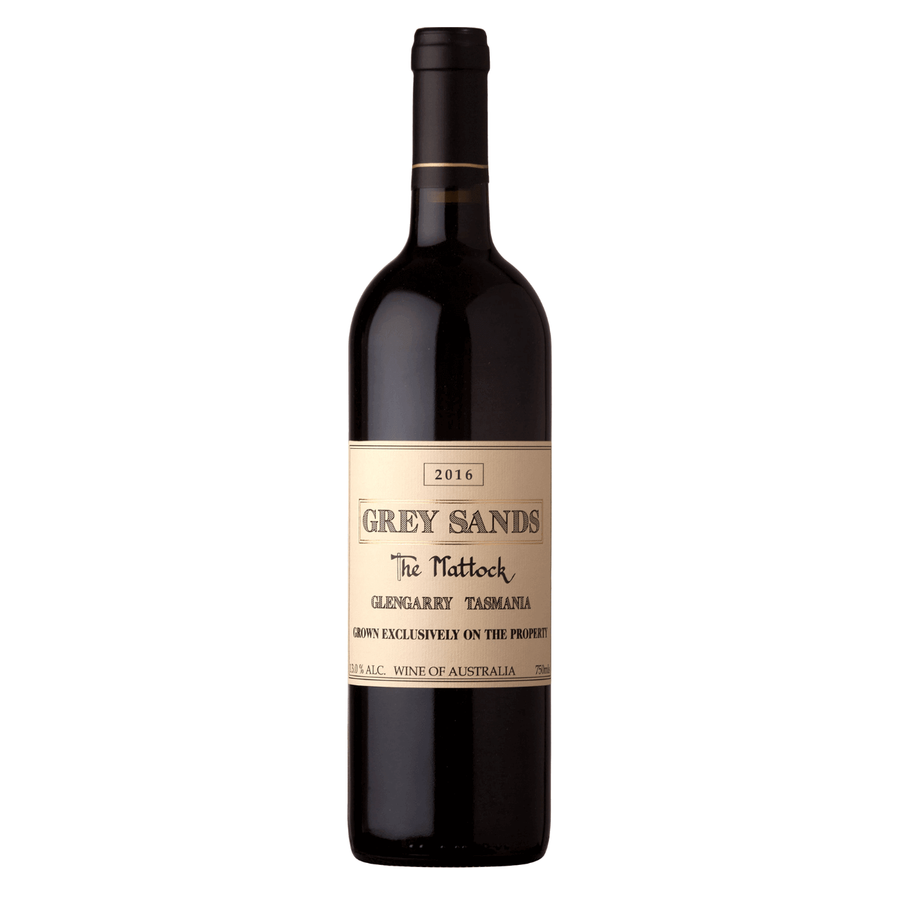 Grey Sands Vineyards The Mattock 2016 Merlot+Malbec (6 Bottles) Tamar Valley, Tasmania