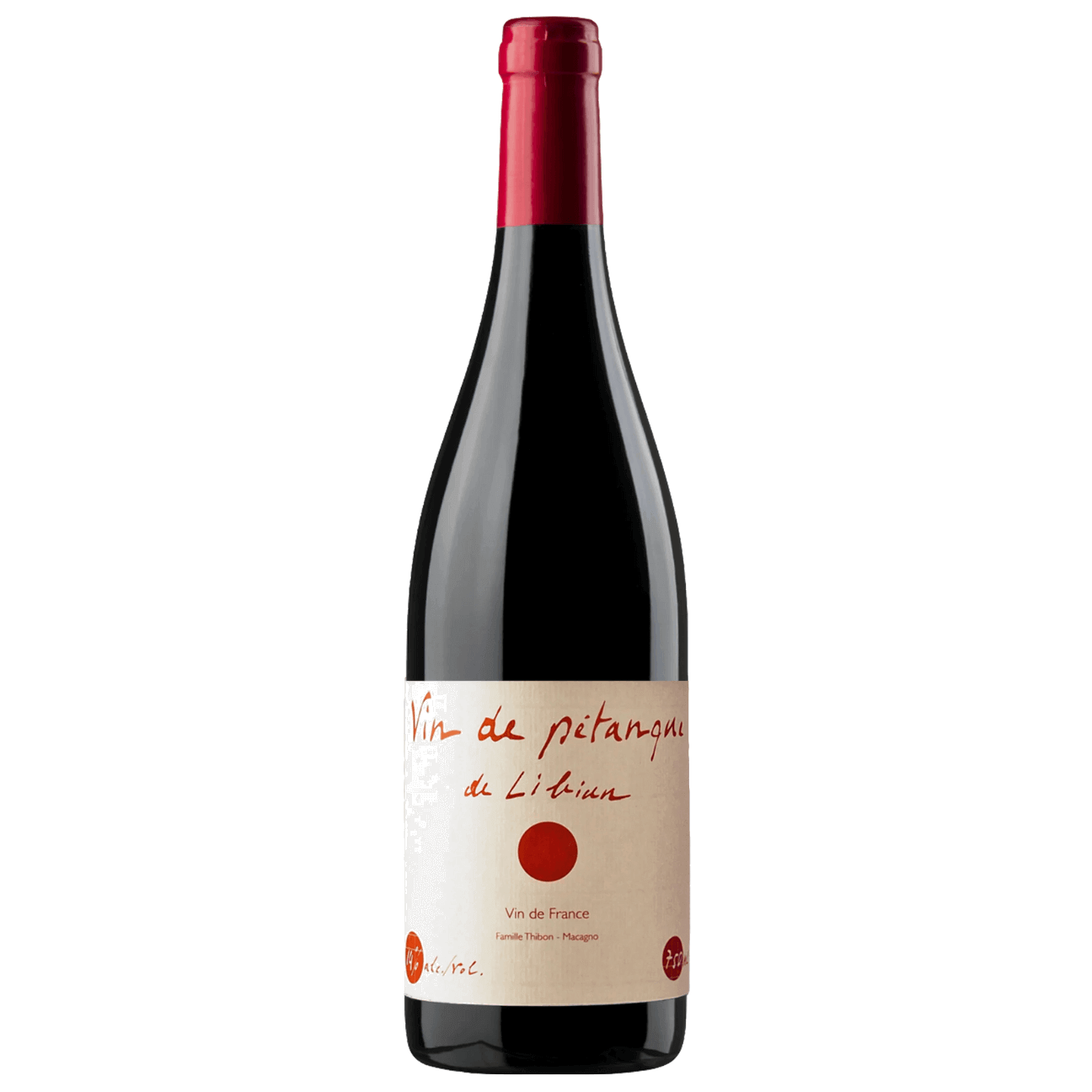 Mas de Libian Vin de France Vin de Pétanque 2024 (6 Bottles) Cotes du Rhone, France