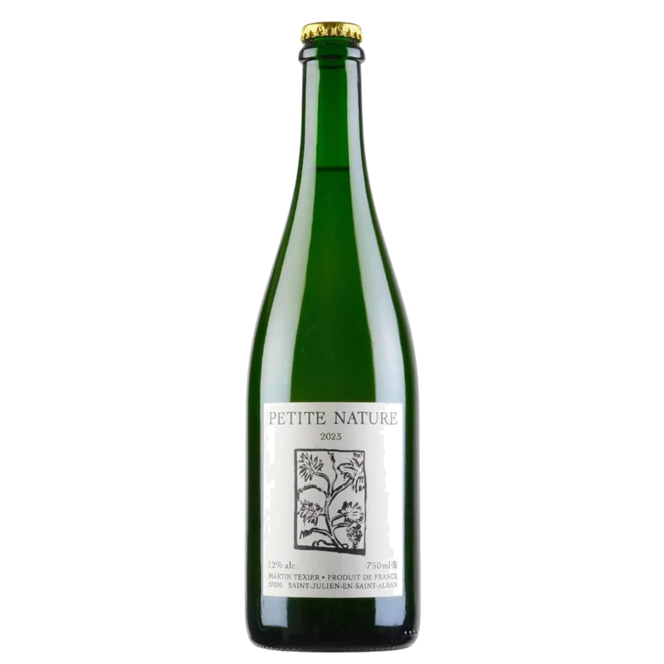 Martin Texier Vin de France Petillant Naturel Petit Nature 2022 (12 Bottles) Rhone Valley, France