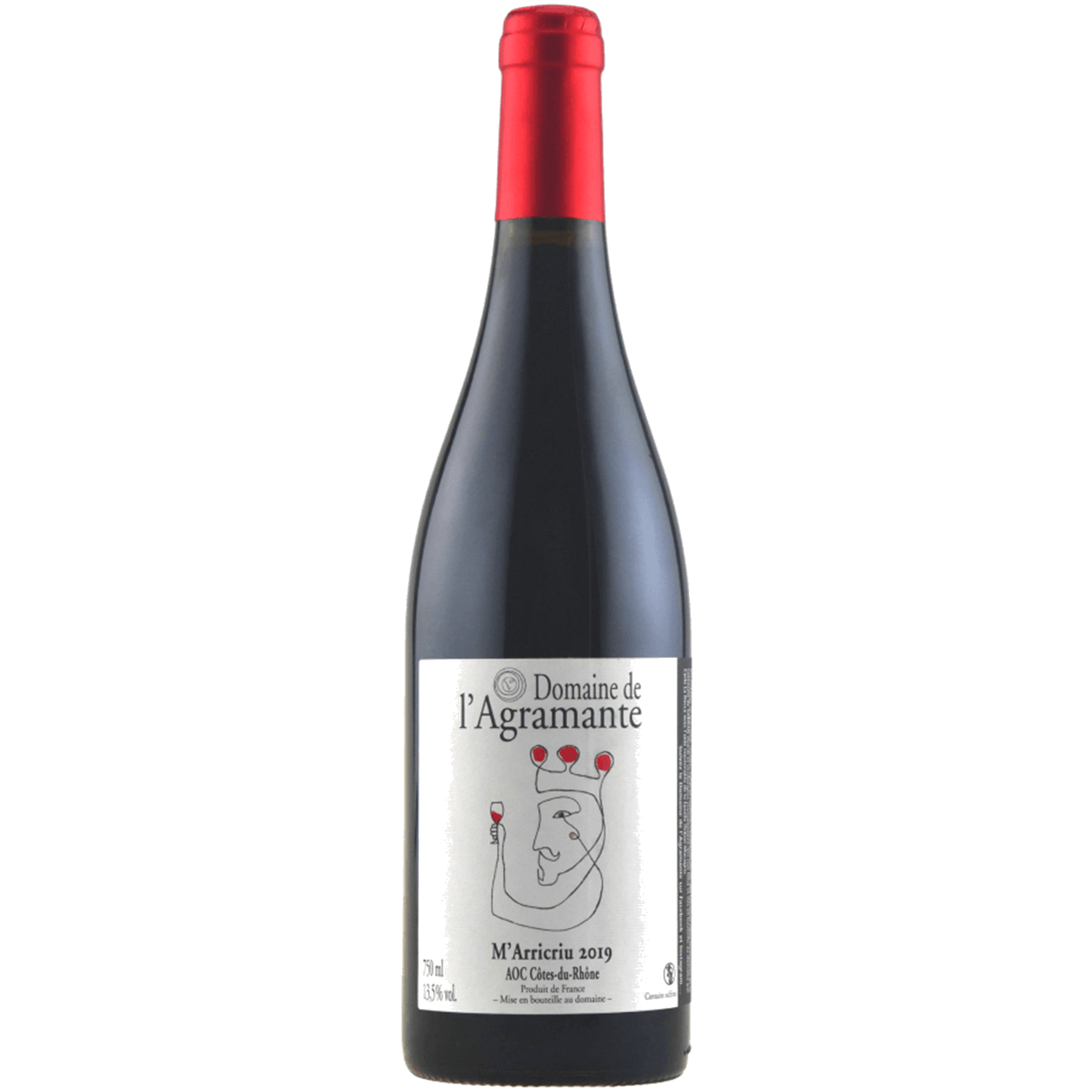 Domaine de l'Agramante Cuvee M'arricriu Rouge 2023 (6 Bottles) Rhone Valley, France
