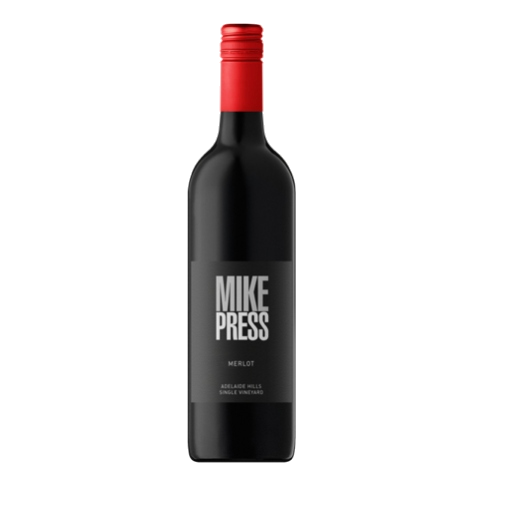 Mike Press Merlot 2022 (12 Bottles) Adelaide Hills, SA