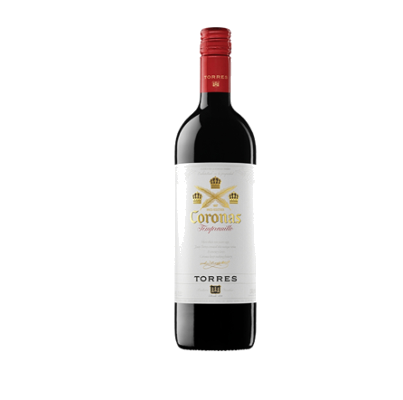 Torres Coronas Tempranillo 2022 (6 Bottles) Penedès, Spain