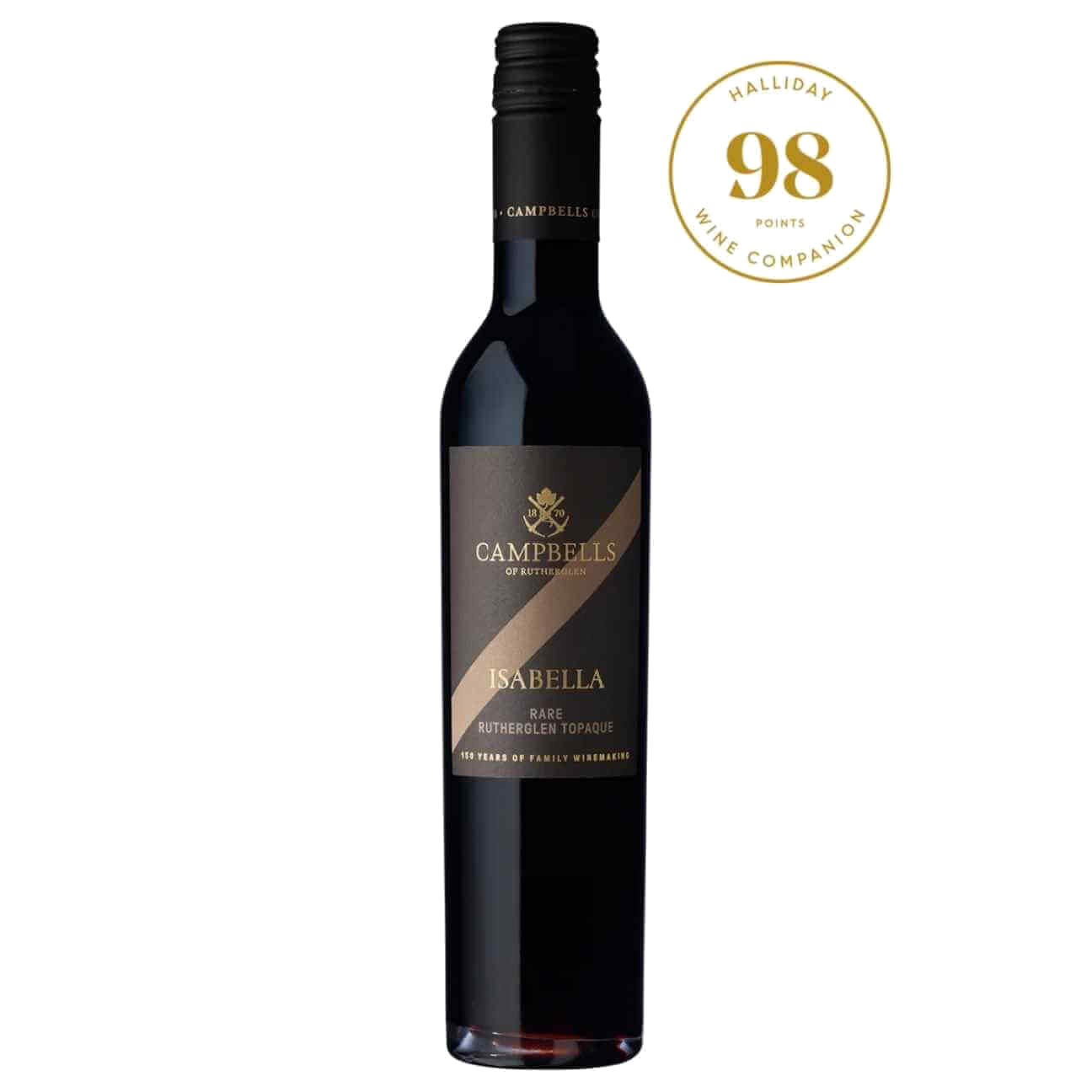 Campbells Isabella Rare Topaque 375ml (3 bottles) Rutherglen, VIC