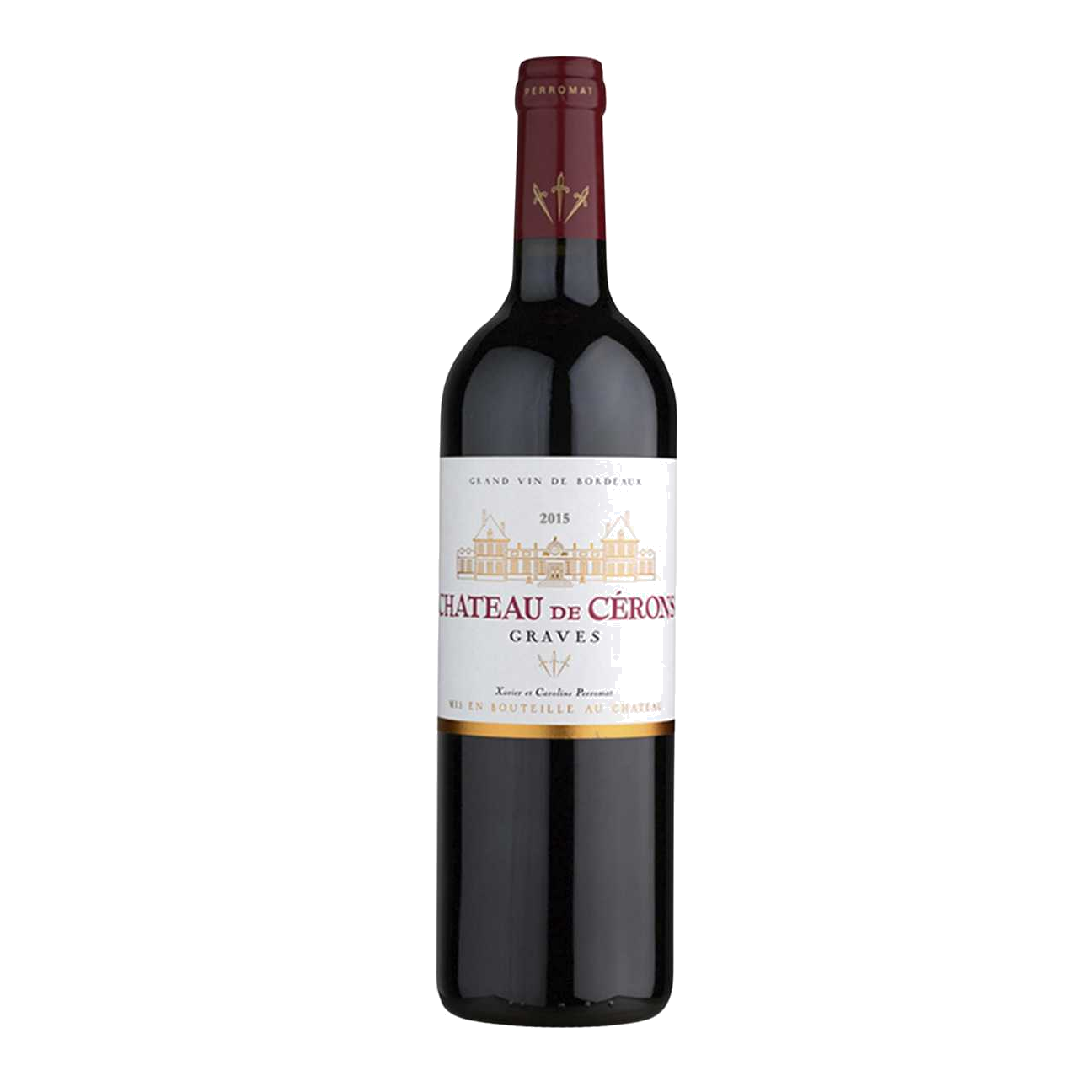 Château de Cérons Rouge Magnums 2018 (6 Bottles) Bordeaux, France