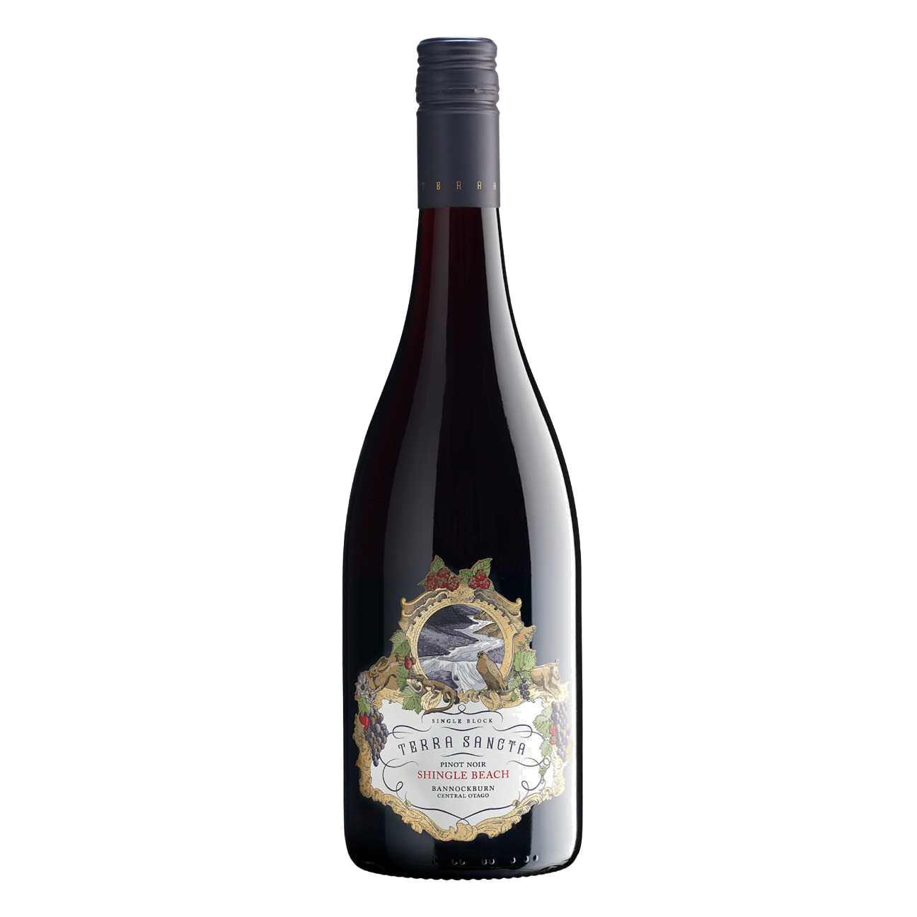 Terra Sancta Shingle Beach Pinot Noir 2022 (12 Bottles) Bannockburn, New Zealand