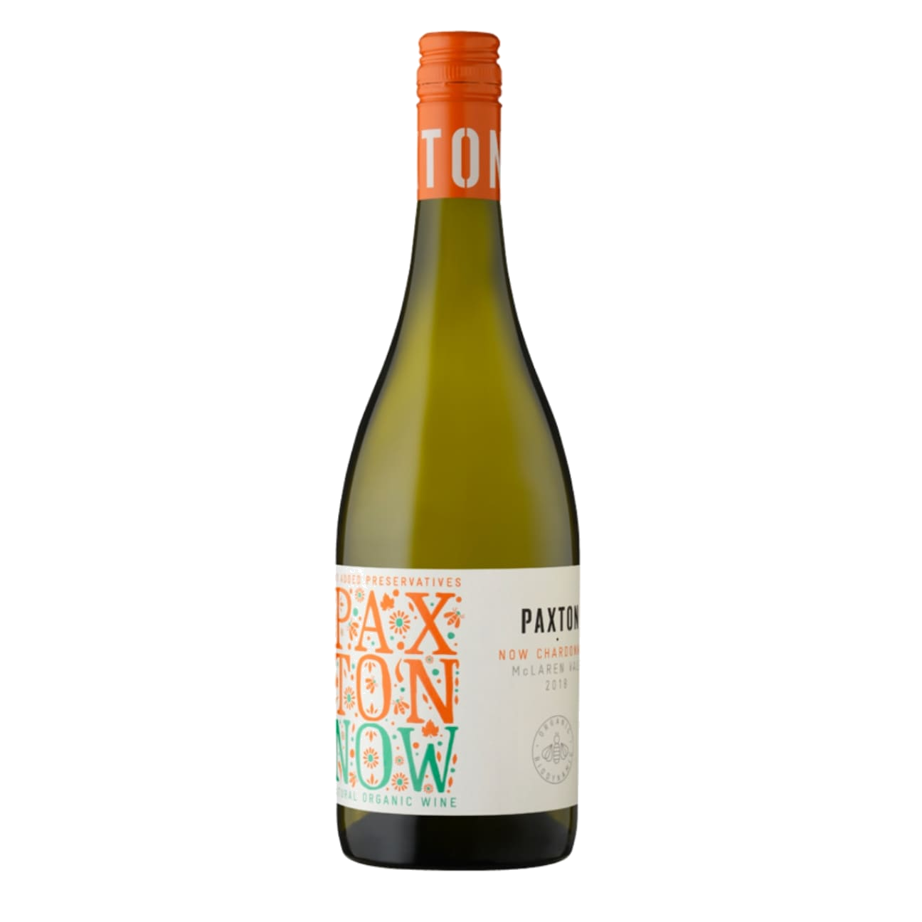 Paxton Wines Now Chardonnay 2023 (12 Bottles) McLaren Vale, SA