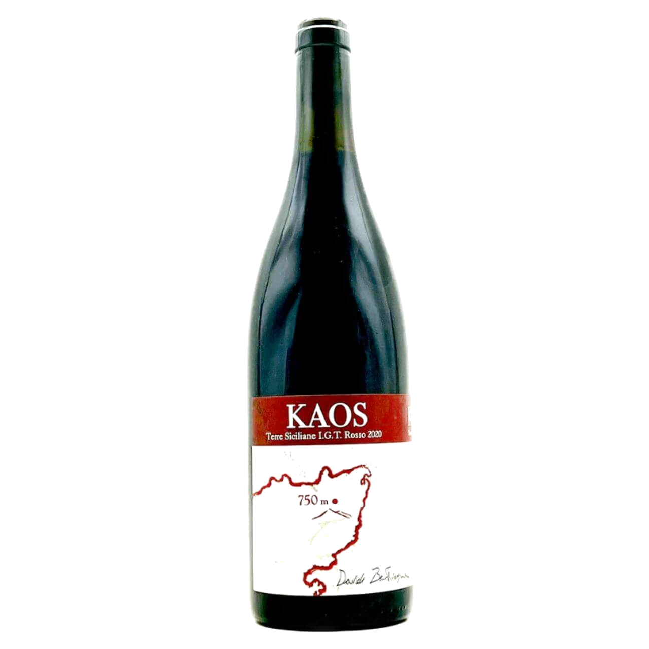 Etnella Kaos 5.0 Rosso 2019 (6 Bottles) Sicily, Italy