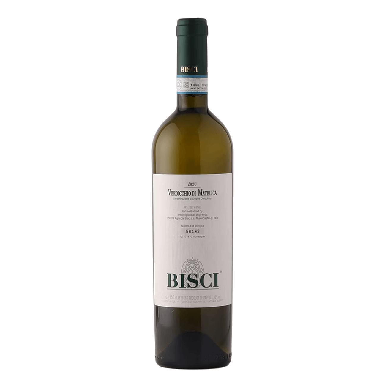 Bisci Verdicchio of Matelica 2024 (6 Bottles) Macerata, Italy