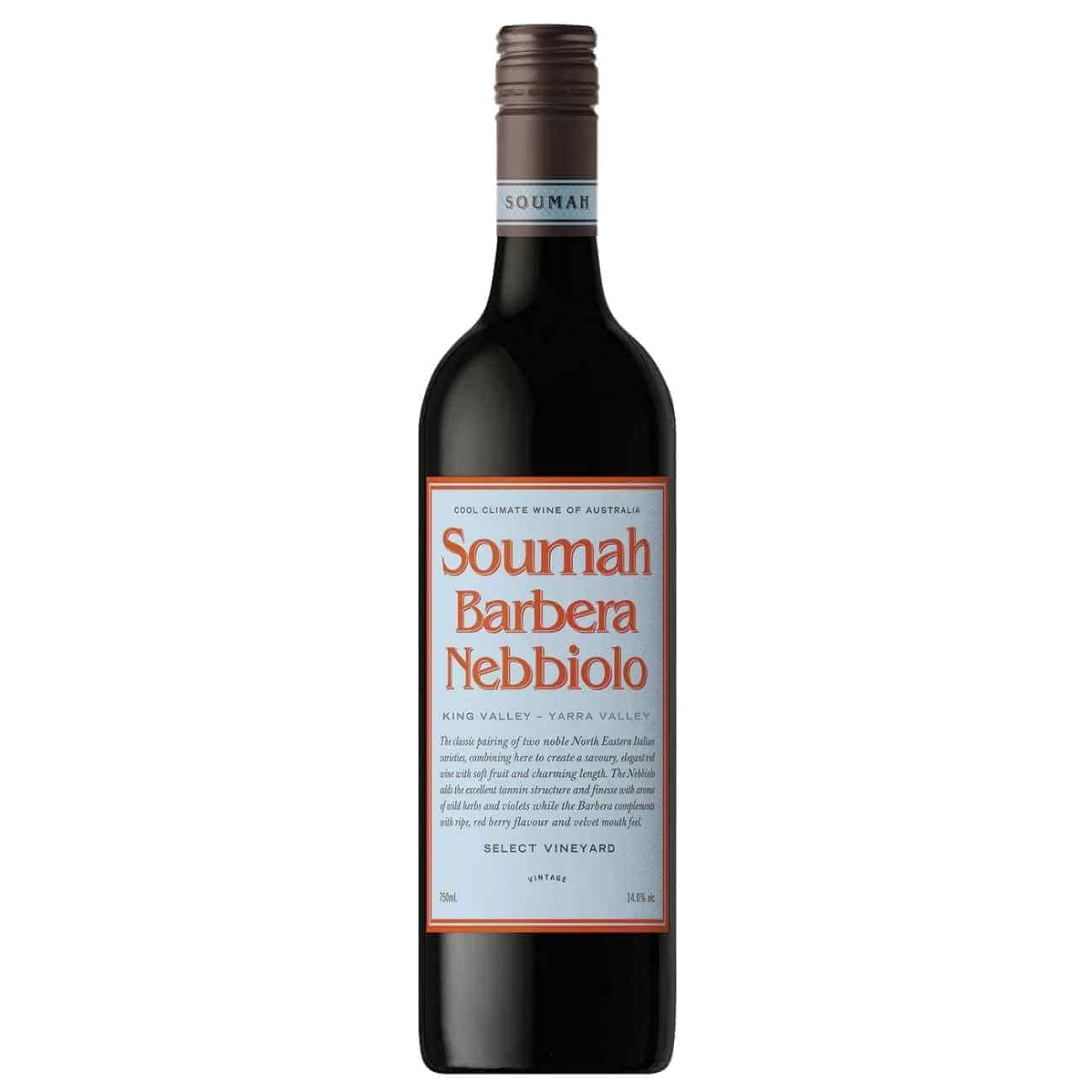 Soumah D’Soumah Range Barbera Nebbiolo 2024 (12 Bottles) Yarra Valley, VIC