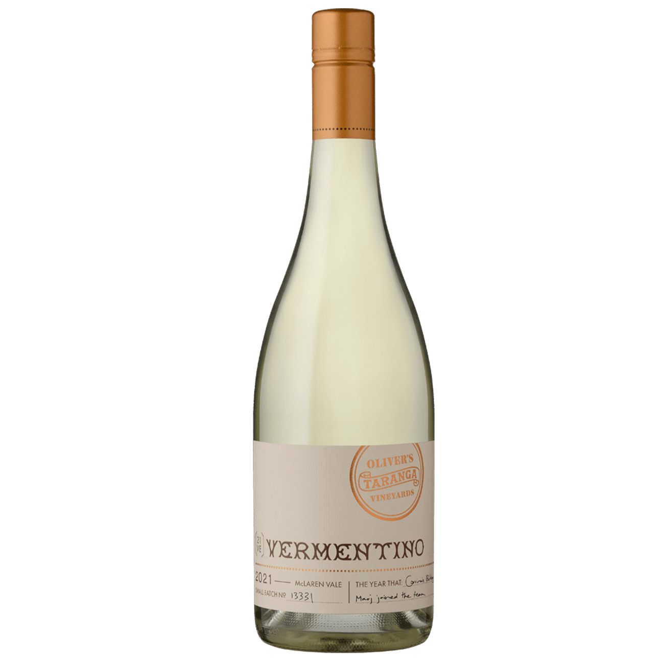 Oliver’s Taranga Vermentino 2025 (6 Bottles) McLaren Vale, SA